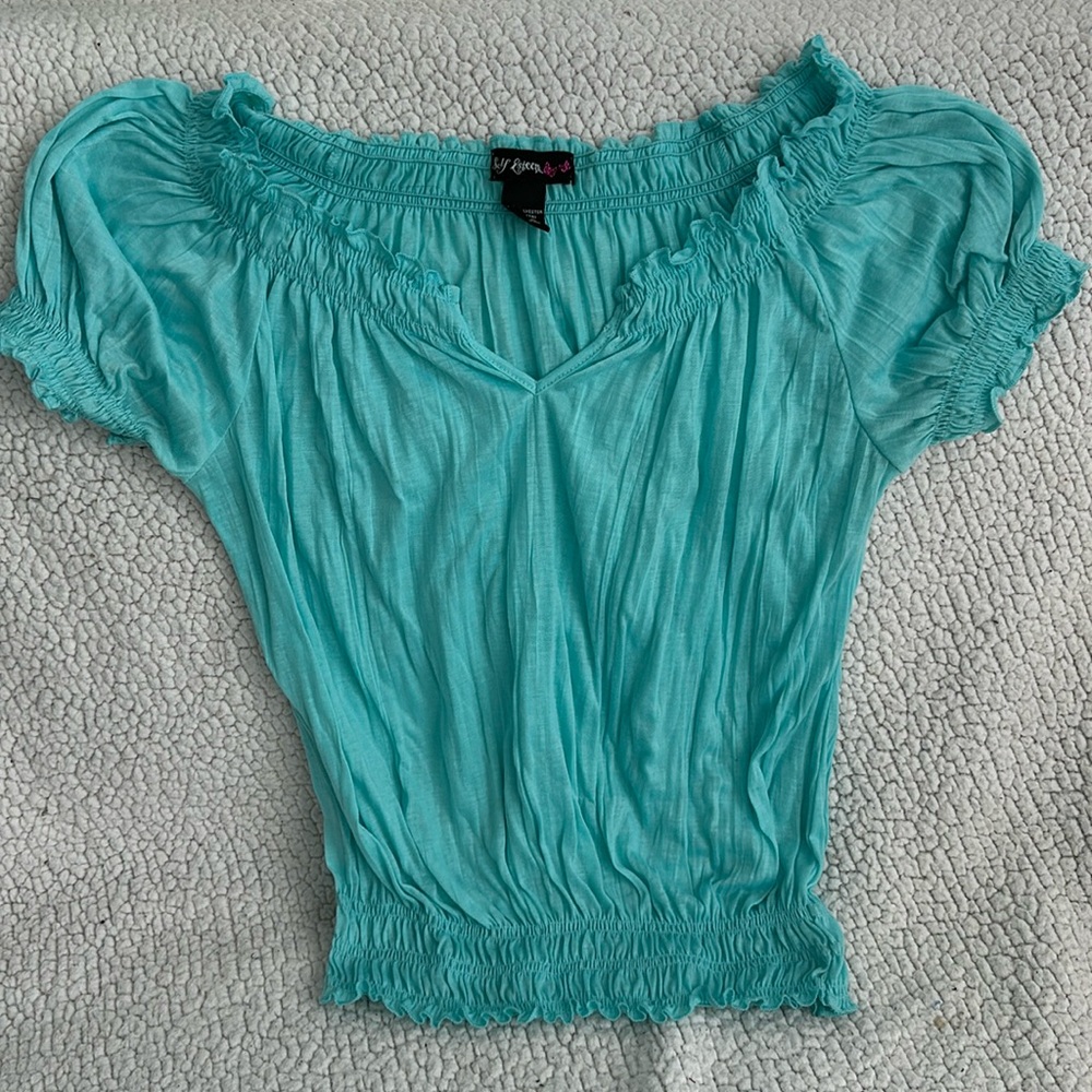 Peasant style top